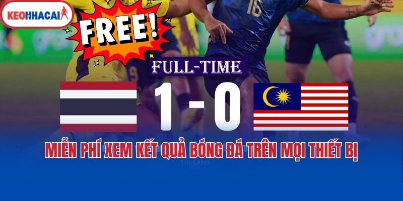 Miễn phí xem kết quả bóng đá trên mọi thiết bị